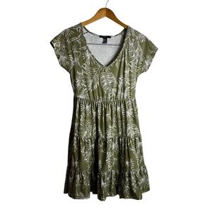 Forever 21 Olive Green Mini Dress